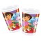 10 Adet 180/200cc Dora Plastik Bardak