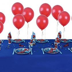 10 Kişilik Spiderman Ekonomik Set