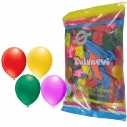 100lü 9 İnç Pastel Renk Dekorasyon Balon