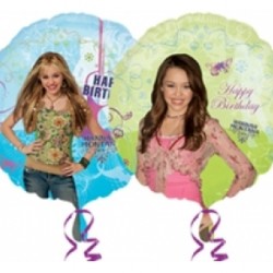 18 inç Hannah Montana Birthday Folyo Balon