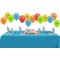 8 Kişilik First Birthday Blue Ekonomik Set