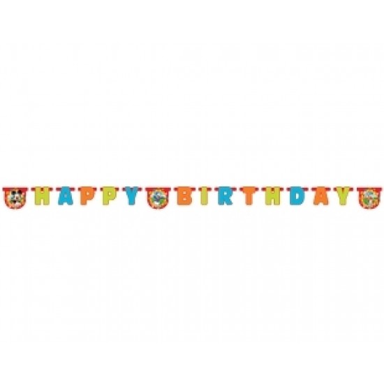 Mickey Club House Happy Birthday Set