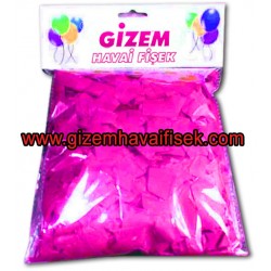 Pembe Renkli Konfeti Kağıdı