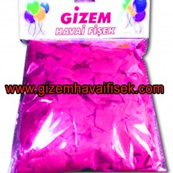 Pembe Renkli Konfeti Kağıdı